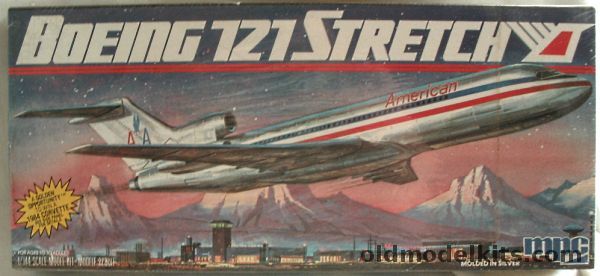 MPC 1/144 Boeing 727-200 Stretch American Airlines - Airfix molds, 1-4704 plastic model kit